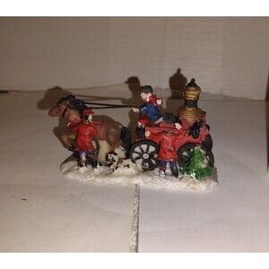 Cobblestone Horse And Wagon Snow